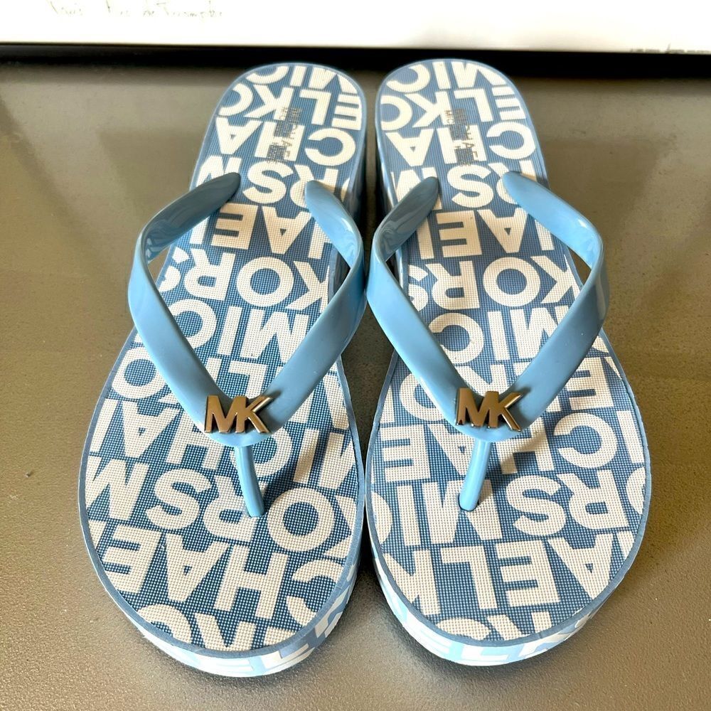 Michael Kors Platform Flip Flops‎